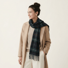 Tartan Weaving Mill 100% Pure Cashmere Scarf - Made in Scotland - MacKenzie - Heritage Of Scotland -