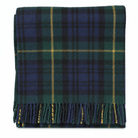 Tartan Wool Blend Blanket Throw – Soft Plaid Sofa & Bed Blanket - Gordon - Heritage Of Scotland -