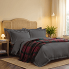 Tartan Wool Blend Blanket Throw – Soft Plaid Sofa & Bed Blanket - Lindsay - Heritage Of Scotland -