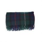 Tartan Wool Blend Blanket Throw – Soft Plaid Sofa & Bed Blanket - Mackenzie - Heritage Of Scotland -