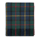 Tartan Wool Blend Blanket Throw – Soft Plaid Sofa & Bed Blanket - Macleod - Heritage Of Scotland -