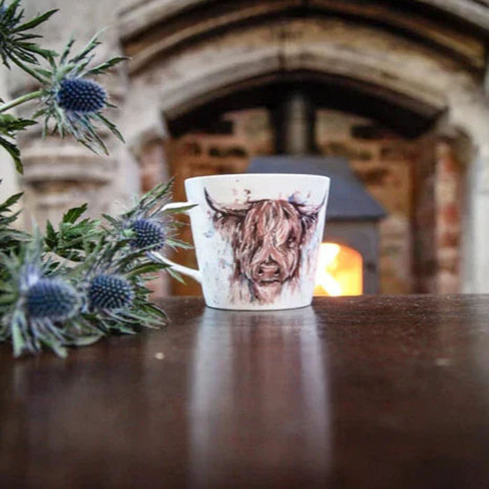 The Hebrides Highland Cow Mug - Heritage Of Scotland - N/A