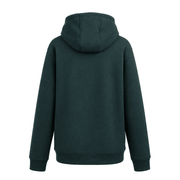 The Highland Heritage: Golden Lion Half - Zip Green Hoodie - Heritage Of Scotland - S