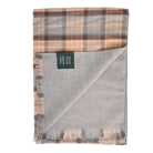 The Highland Wrap: Reversible Ultra - Soft Tartan Stole - Heritage Of Scotland - Mackellar Natural