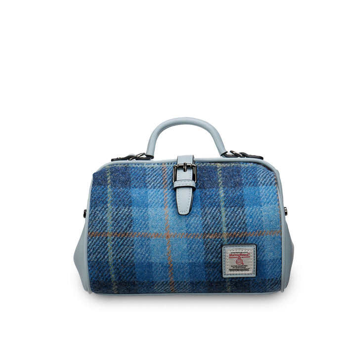 The Medium Doctor Bag Blue Tartan - Heritage Of Scotland - BLUE TARTAN