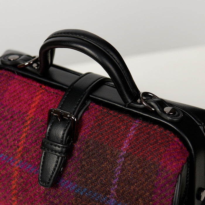 The Medium Doctor Bag Fuchsia Tartan - Heritage Of Scotland - FUCHSIA TARTAN