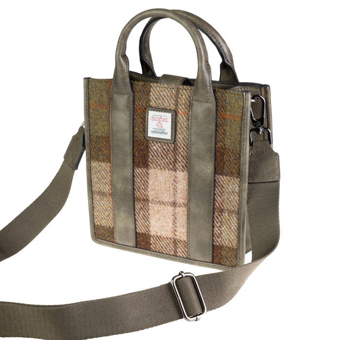 The Medium Tobi Tote Bag Chestnut Tartan - Heritage Of Scotland - CHESTNUT TARTAN