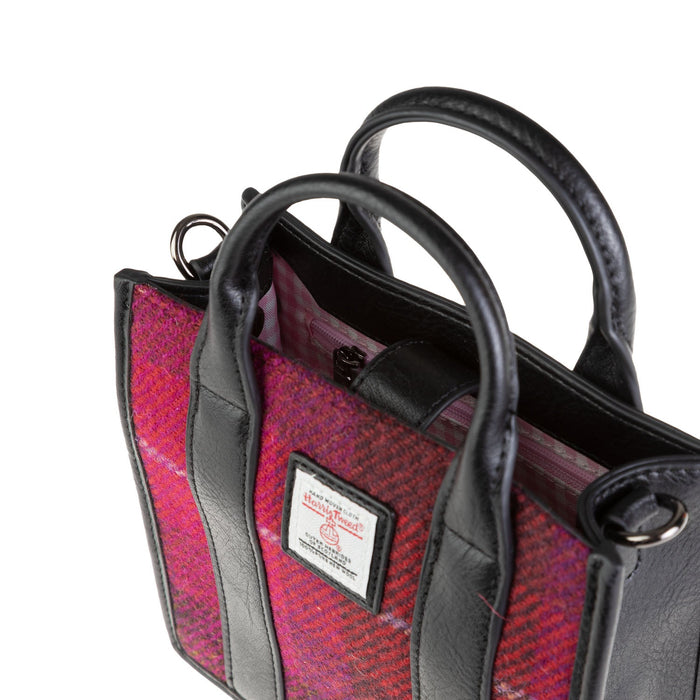 The Medium Tobi Tote Bag Fuchsia Tartan - Heritage Of Scotland - FUCHSIA TARTAN