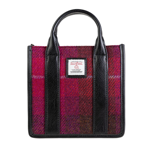 The Medium Tobi Tote Bag Fuchsia Tartan - Heritage Of Scotland - FUCHSIA TARTAN