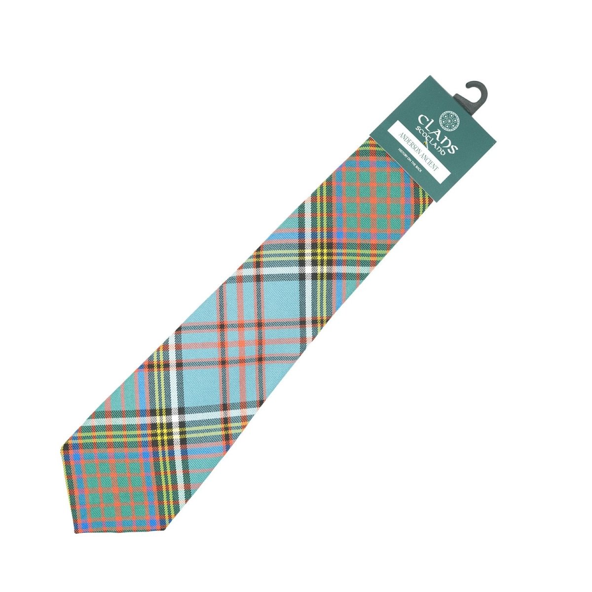 Traditional Scottish Clan Tartan Tie – Traditional Plaid Necktie - ANDERSON ANCIENT - Heritage Of Scotland -