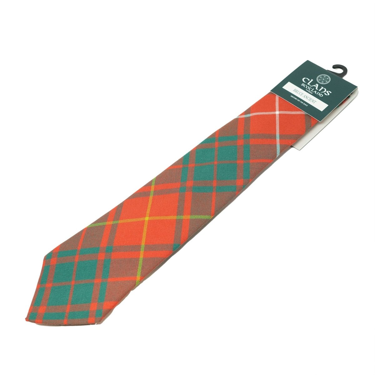Traditional Scottish Clan Tartan Tie – Traditional Plaid Necktie - BRUCE ANCIENT - Heritage Of Scotland -
