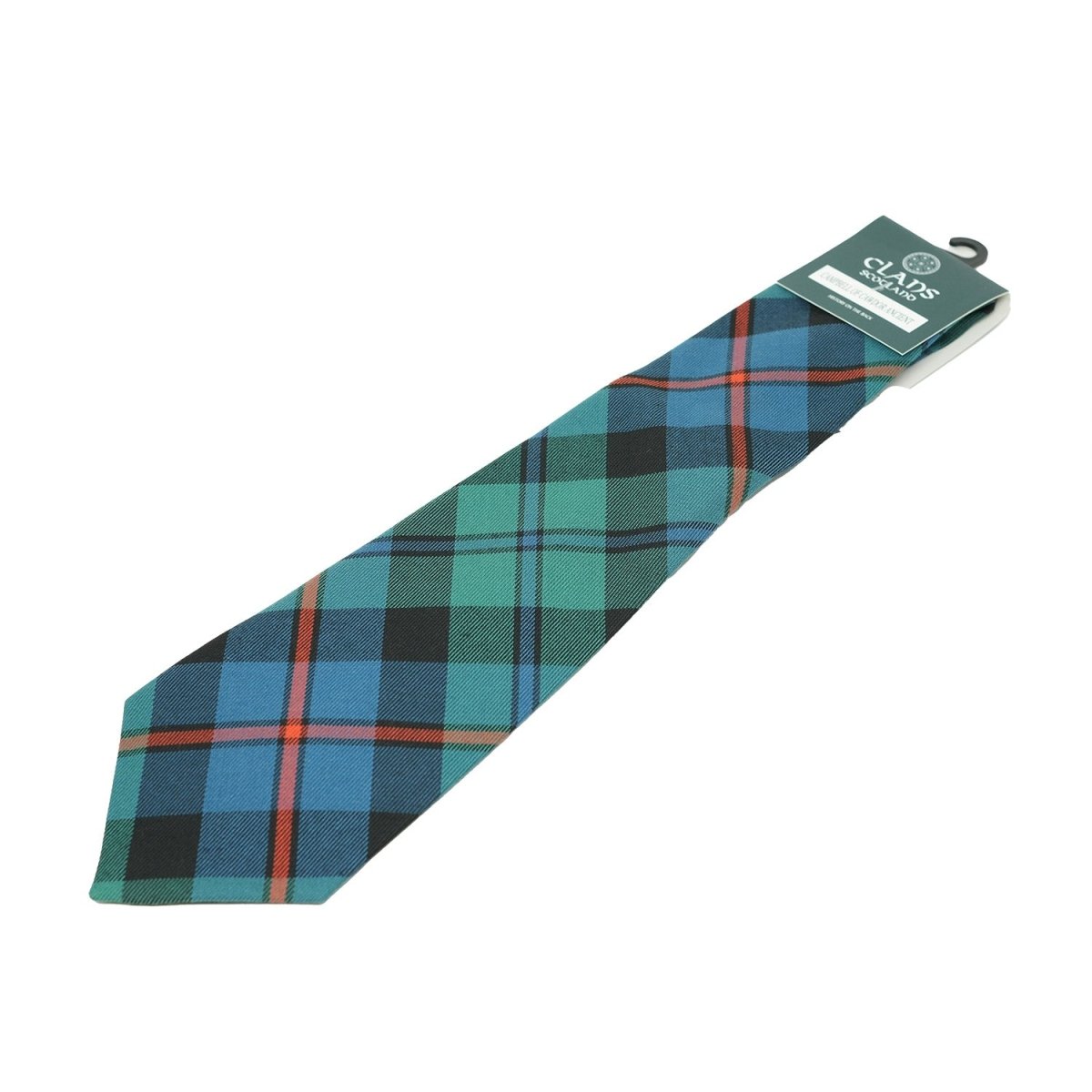 Traditional Scottish Clan Tartan Tie – Traditional Plaid Necktie - CAMPBELL OF CAWDOR ANCIENT - Heritage Of Scotland -