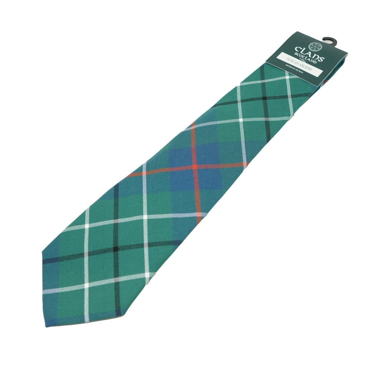 Traditional Scottish Clan Tartan Tie – Traditional Plaid Necktie - DUNCAN ANCIENT - Heritage Of Scotland -