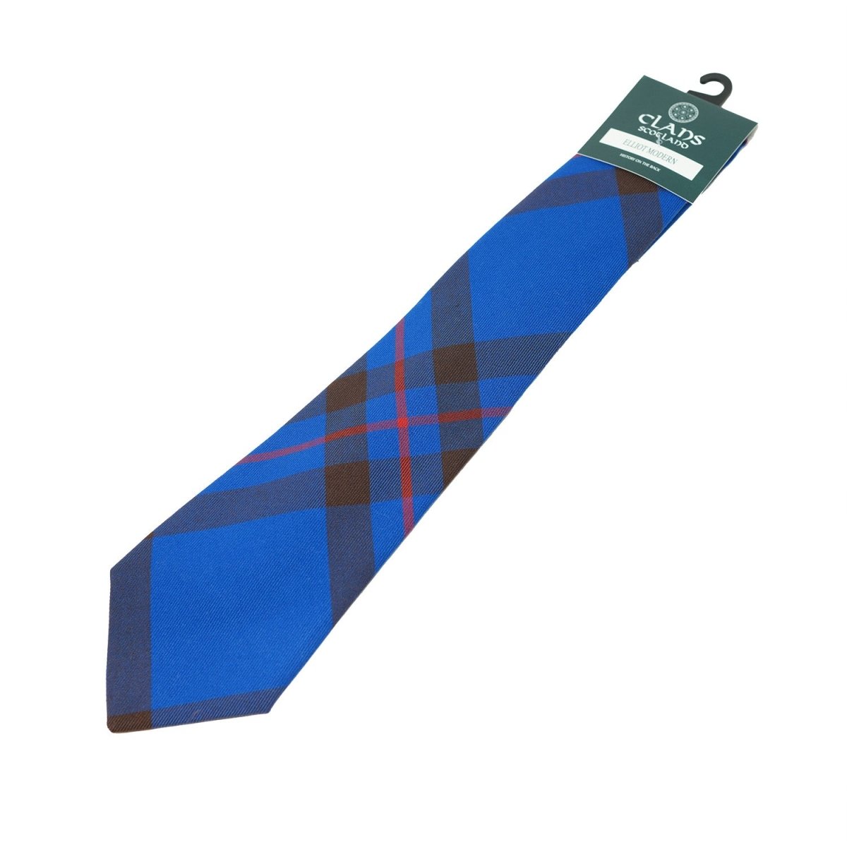 Traditional Scottish Clan Tartan Tie – Traditional Plaid Necktie - ELLIOT - Heritage Of Scotland -