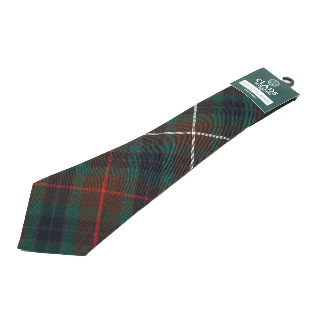 Traditional Scottish Clan Tartan Tie – Traditional Plaid Necktie - FRASER HUNTING - Heritage Of Scotland -
