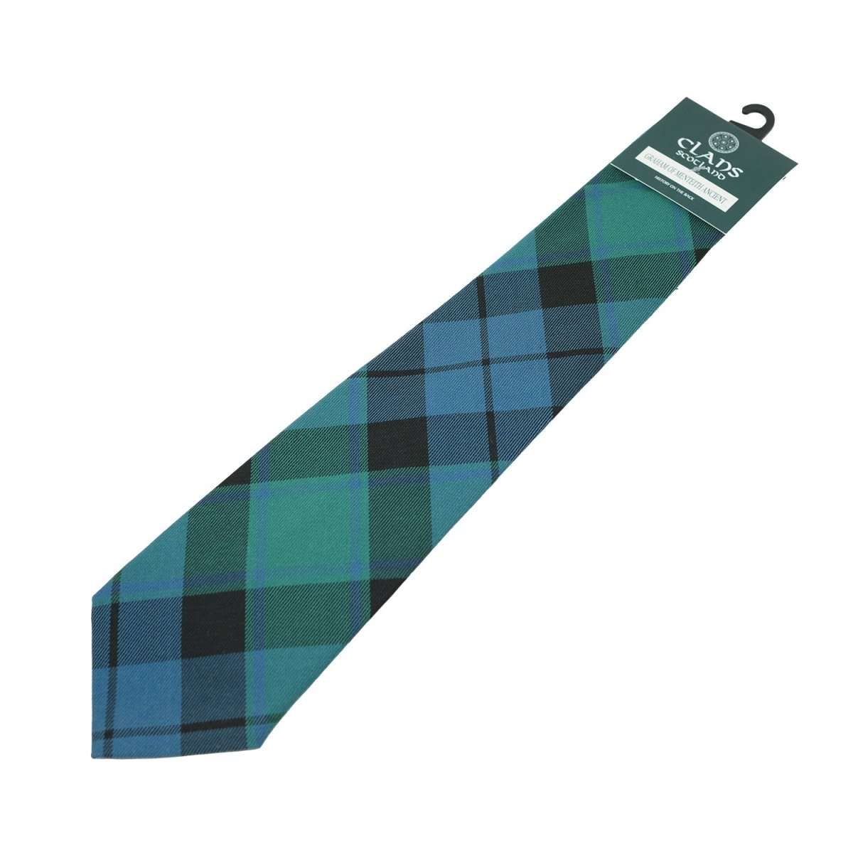 Traditional Scottish Clan Tartan Tie – Traditional Plaid Necktie - GRAHAM OF MENTEITH ANCIENT - Heritage Of Scotland -
