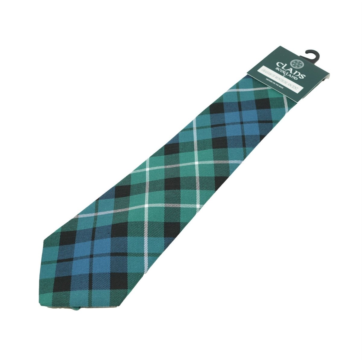 Traditional Scottish Clan Tartan Tie – Traditional Plaid Necktie - GRAHAM OF MONTROSE ANCIENT - Heritage Of Scotland -