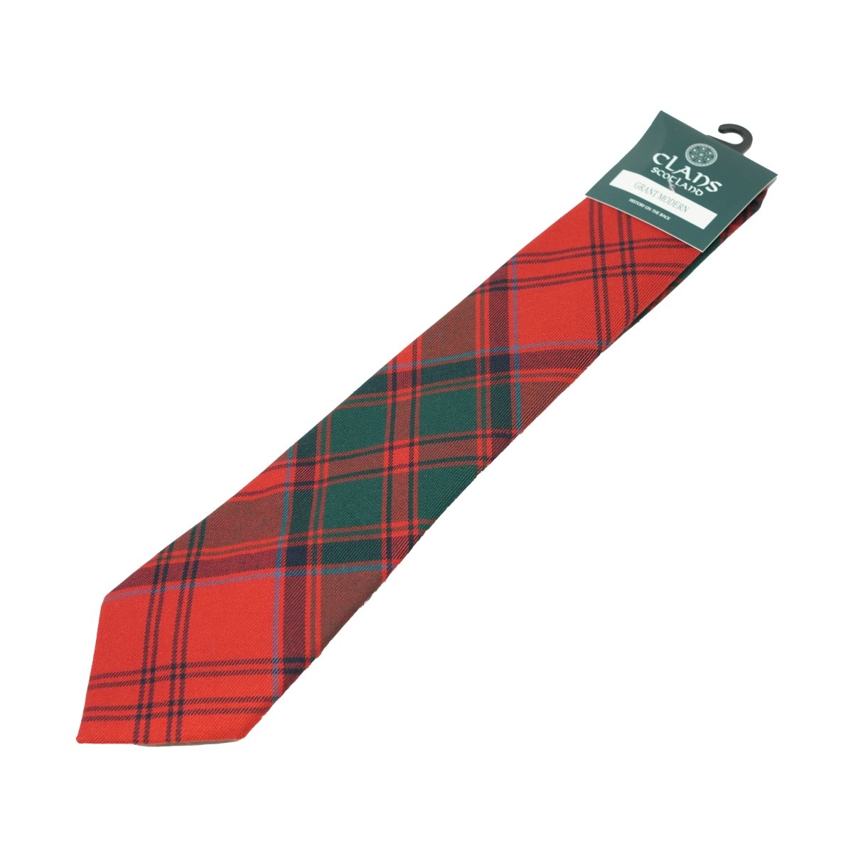 Traditional Scottish Clan Tartan Tie – Traditional Plaid Necktie - GRANT - Heritage Of Scotland -