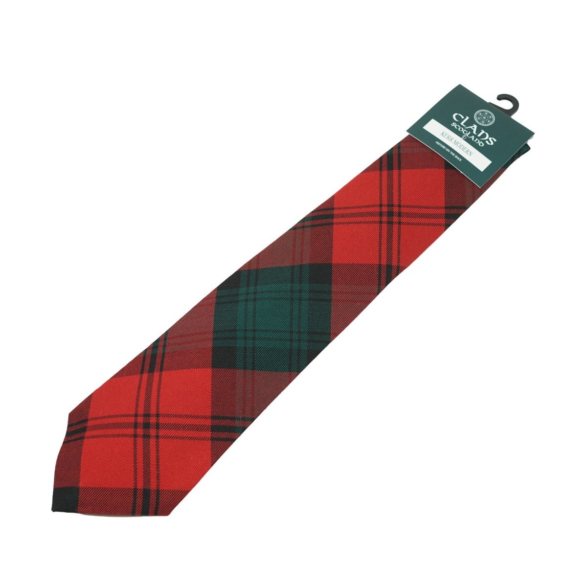 Traditional Scottish Clan Tartan Tie – Traditional Plaid Necktie - KERR - Heritage Of Scotland -