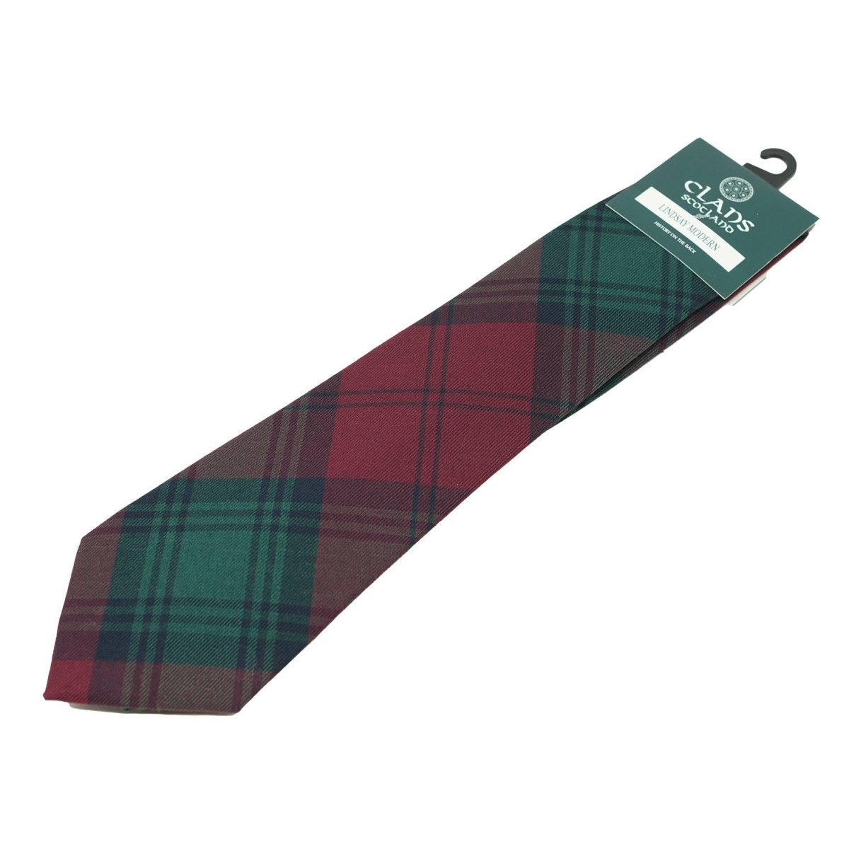 Traditional Scottish Clan Tartan Tie – Traditional Plaid Necktie - LINDSAY - Heritage Of Scotland -