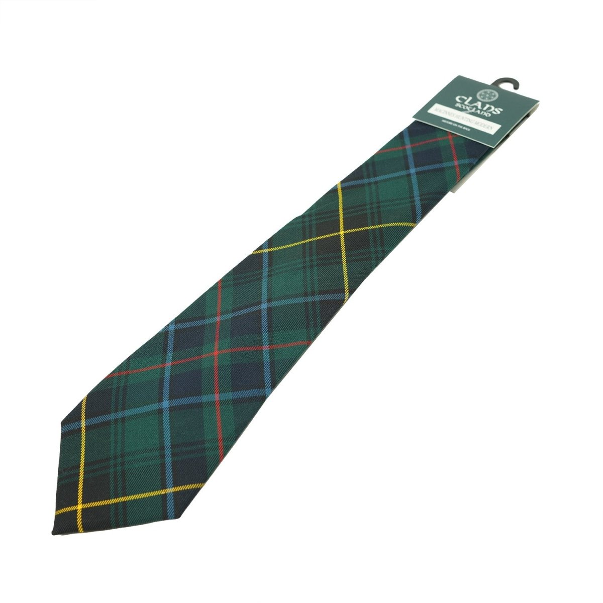 Traditional Scottish Clan Tartan Tie – Traditional Plaid Necktie - MACINNES HUNTING - Heritage Of Scotland -