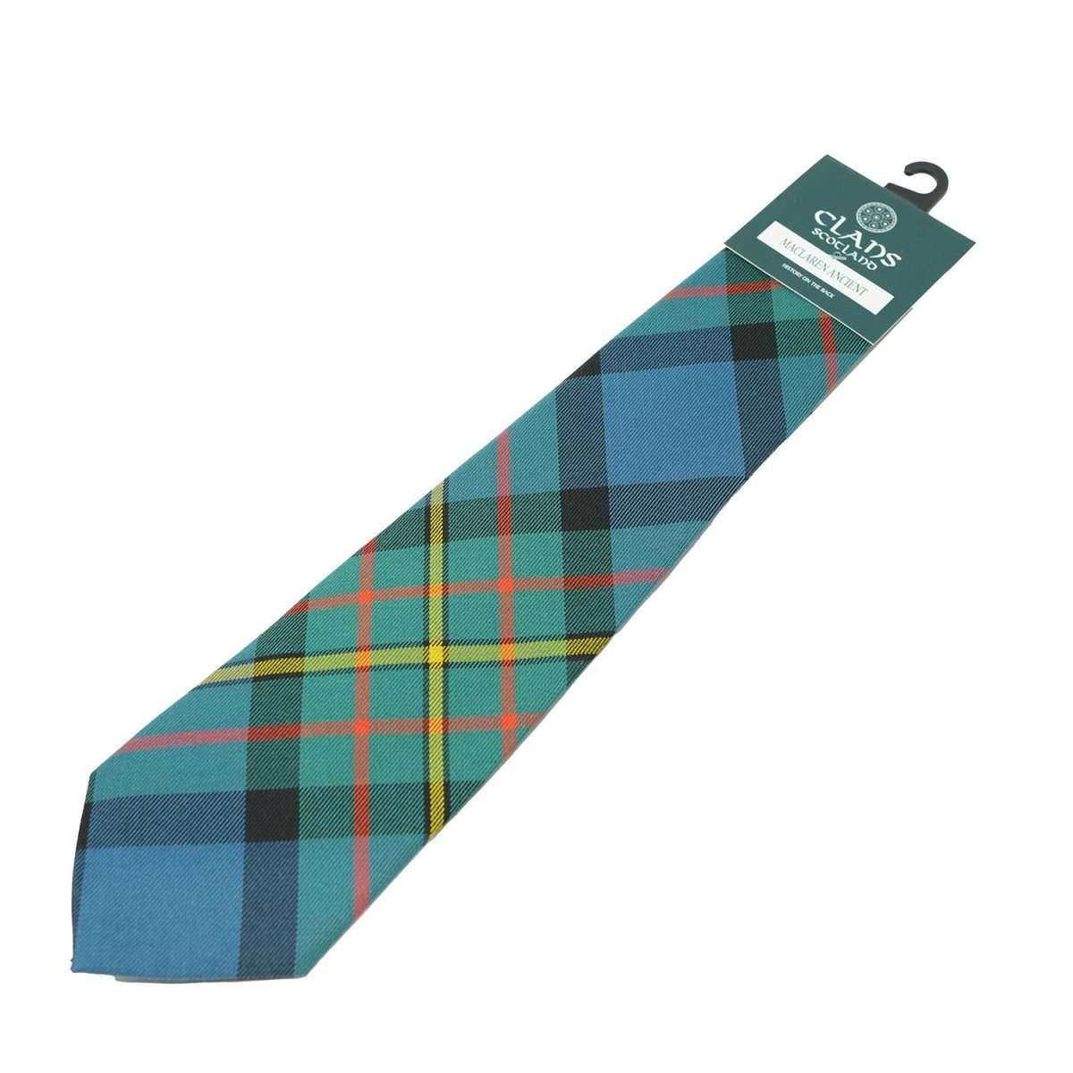 Traditional Scottish Clan Tartan Tie – Traditional Plaid Necktie - MACLAREN ANCIENT - Heritage Of Scotland -