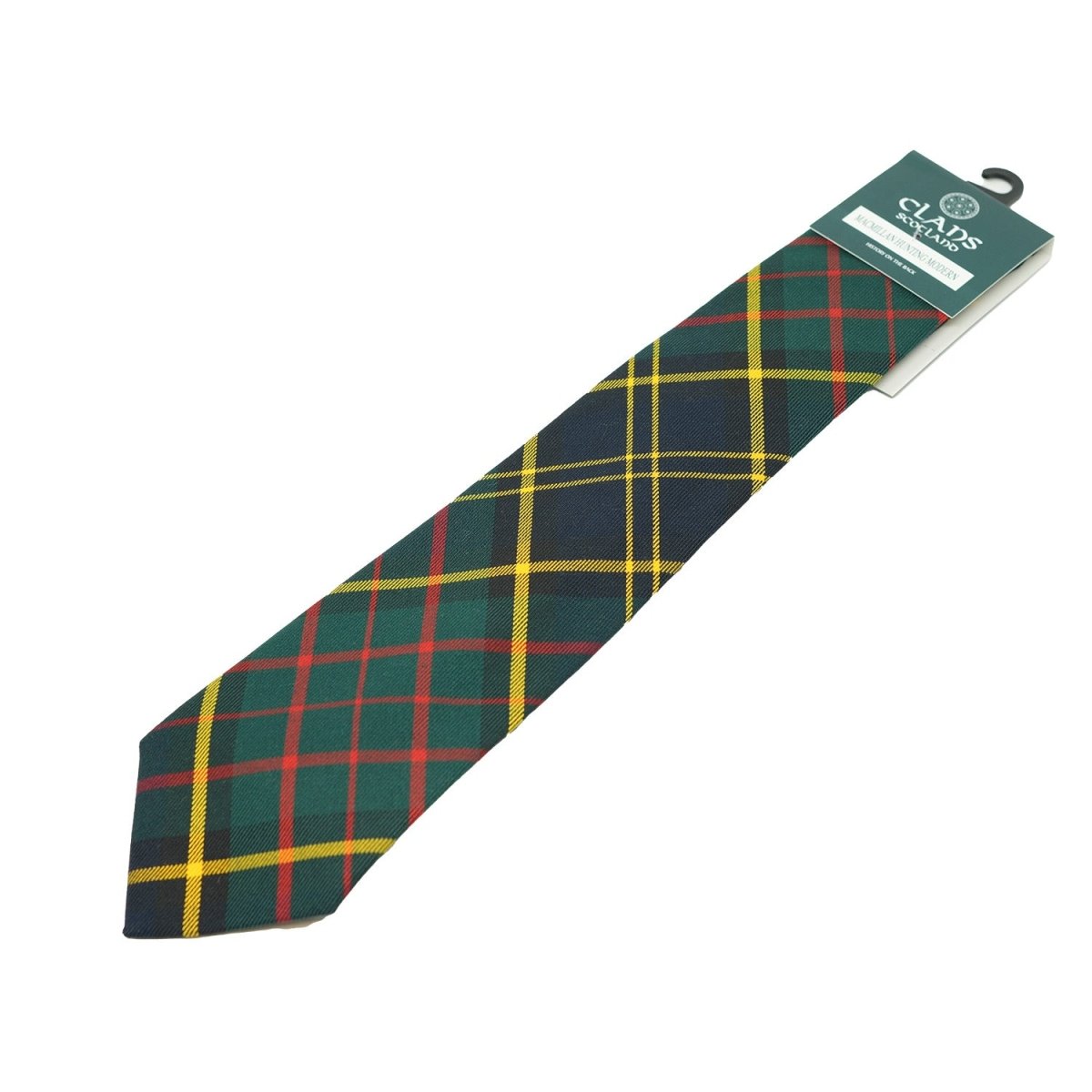 Traditional Scottish Clan Tartan Tie – Traditional Plaid Necktie - MACMILLAN HUNTING - Heritage Of Scotland -