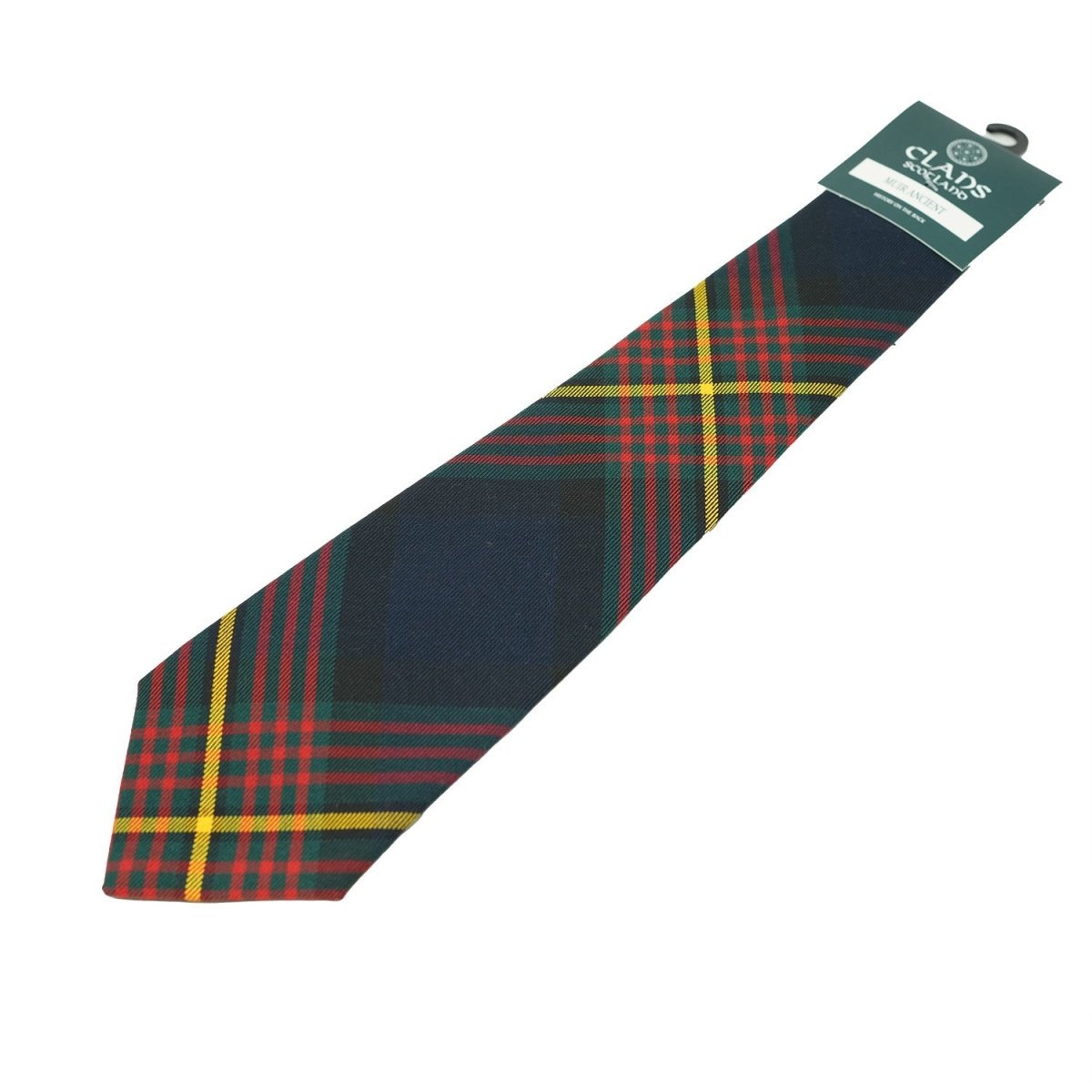 Traditional Scottish Clan Tartan Tie – Traditional Plaid Necktie - MUIR ANCIENT - Heritage Of Scotland -