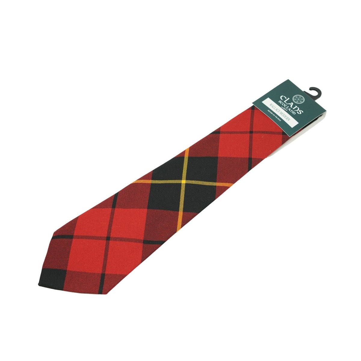 Traditional Scottish Clan Tartan Tie – Traditional Plaid Necktie - WALLACE - Heritage Of Scotland -