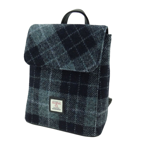 Tummel Backpack Grey/Black Tartan - Heritage Of Scotland - GREY/BLACK TARTAN