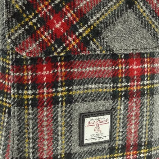 Tummel Backpack Grey/Red Tartan - Heritage Of Scotland - GREY/RED TARTAN