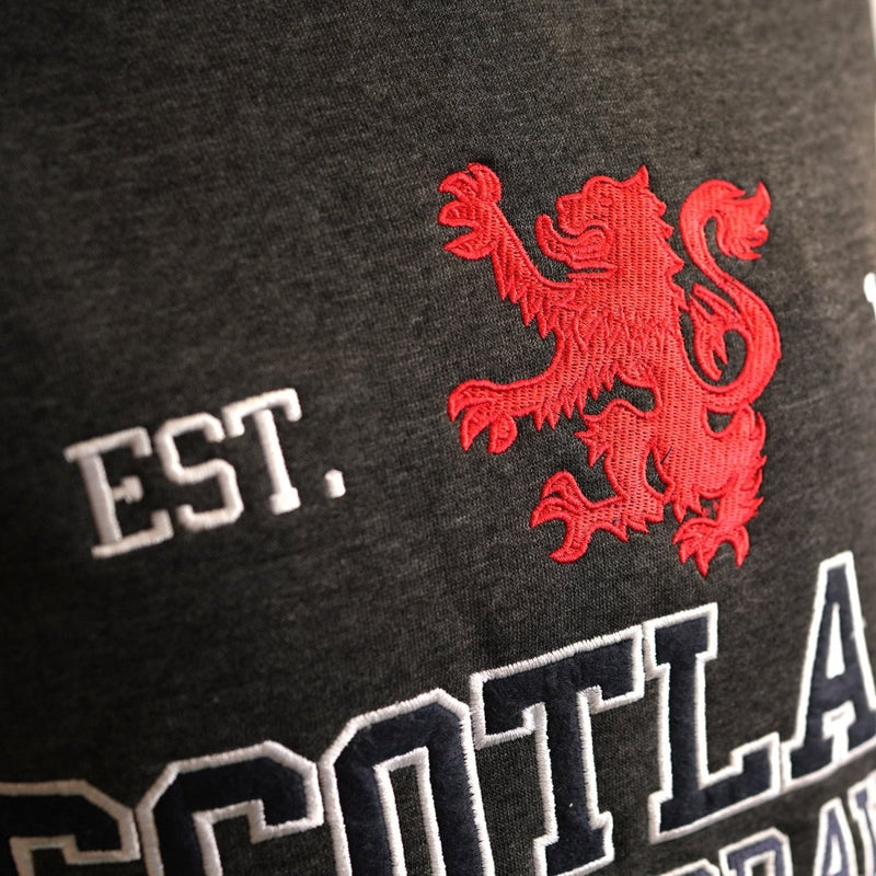 Unisex Scotland Hoodie Charcoral – Lion Rampant Pullover - Heritage Of Scotland - XS