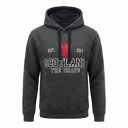 Unisex Scotland Hoodie Charcoral – Lion Rampant Pullover - Heritage Of Scotland - XS