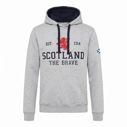 Unisex Scotland Hoodie Grey – Lion Rampant Pullover - Heritage Of Scotland - XS