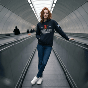 Unisex Scotland Hoodie Navy – Lion Rampant Pullover - Heritage Of Scotland - XS