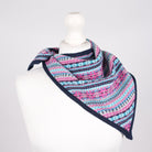 Women’s Lambswool Fair Isle Neck Scarf – Made in Scotland - COSMOS - Heritage Of Scotland -