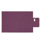 Woodside Check Foldaway Picnic Blanket With Carry Strap - Grape - Heritage Of Scotland -