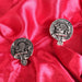 Young Clan Badge, Kilt Pin, Lapel Pin, Cufflinks, Keyring/Key Fob & Gift Set — Fine Pewter by Art Pewter — Made in Scotland (Shiny Finish) - Heritage Of Scotland - Cufflinks