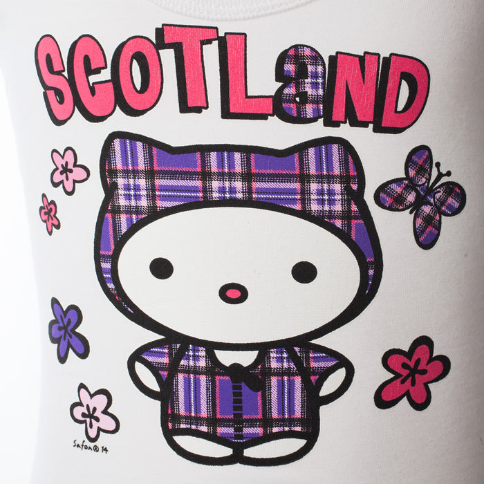 Purple Chris Scotland Girls Dress