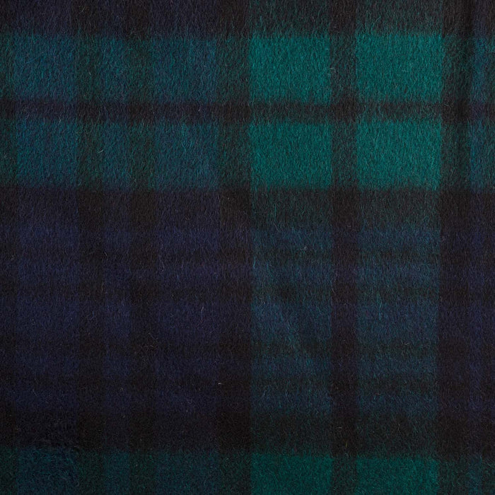 100% Cashmere Blanket Black Watch - Heritage Of Scotland - BLACK WATCH