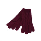 100% Cashmere Ladies Cable Glove Eminence - Heritage Of Scotland - EMINENCE