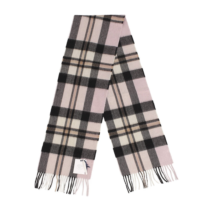 100% Cashmere Scarf Made In Scotland Amplified Thomson Pink - Heritage Of Scotland - AMPLIFIED THOMSON PINK