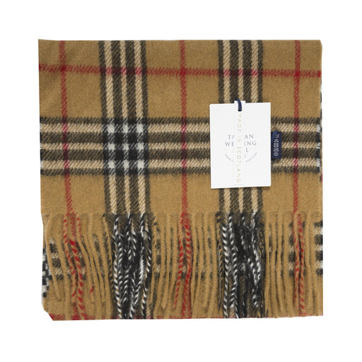100% Cashmere Scarf Made In Scotland Vicuna Thomson - Heritage Of Scotland - VICUNA THOMSON