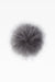 100% Faux Fur Pom Pom Dark Grey - Heritage Of Scotland - DARK GREY