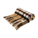 100% Lambswool Blanket Exploded Thomson Camel - Heritage Of Scotland - EXPLODED THOMSON CAMEL