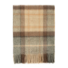 100% Lambswool Blanket Mackellar Natural - Heritage Of Scotland - MACKELLAR NATURAL