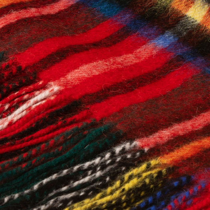100% Lambswool Blanket Stewart Royal - Heritage Of Scotland - STEWART ROYAL