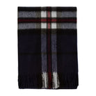 100% Lambswool Blanket Thomson Navy - Heritage Of Scotland - THOMSON NAVY