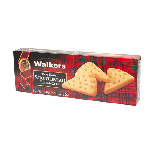 150G Carton - Walkers Shortbread Triangles - Heritage Of Scotland - NA