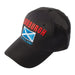 3D Edinburgh / Saltire Scotland Baseball Cap - Black - Heritage Of Scotland - BLACK